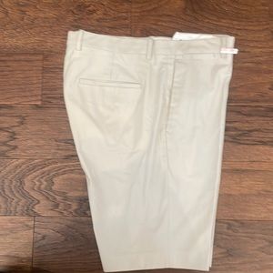 Theory light  tan  dress shorts.